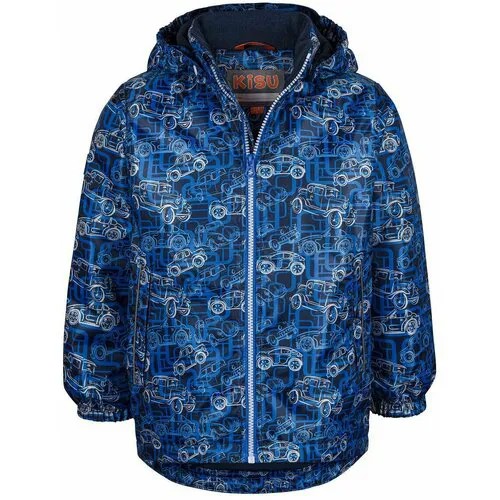Куртка KISU, размер 104, синий
