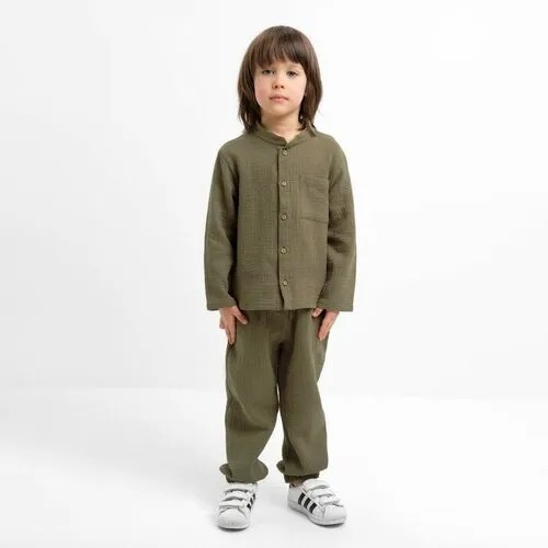Костюм Kaftan, размер 28, зеленый