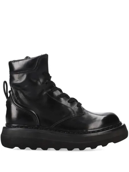Premiata ботинки M6871A из телячьей кожи, черный