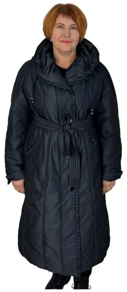 Пальто женское DIXI 5657 серое 54-56 RU