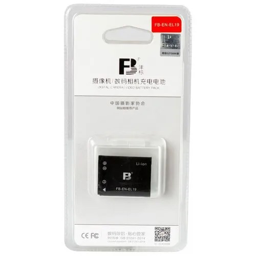 Аккумулятор FB EN-EL19 для Nikon Coolpix S2500, S2600, S3100, S4100, S3300