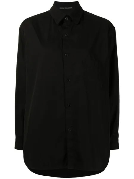 Yohji Yamamoto рубашка с воротником