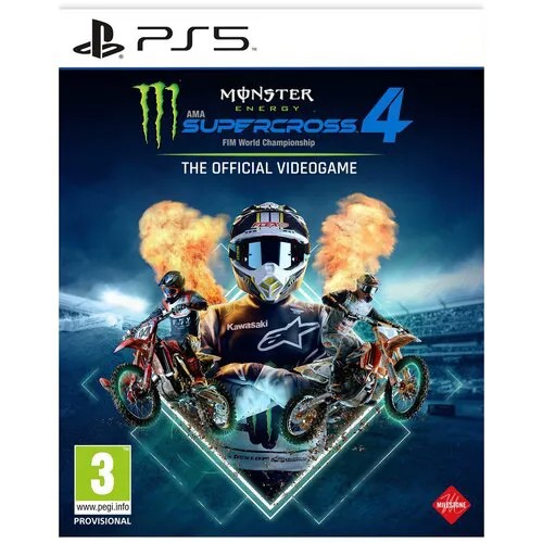 Monster Enеrgy Supercross 4 The Official Videogame (PS5) английский язык