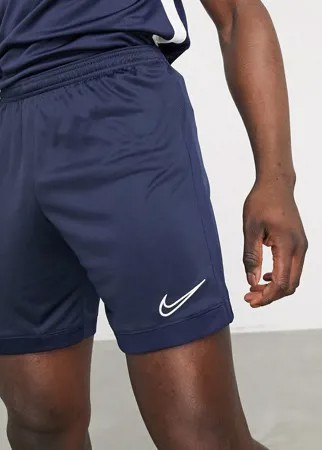 Темно-синие шорты Nike Football academy-Темно-синий