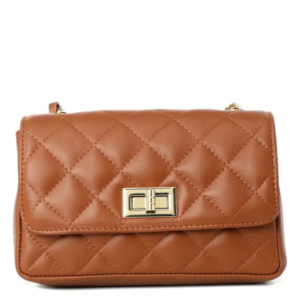 Сумка женская Pierre Cardin 1372 коричневый, 14х20х6 см