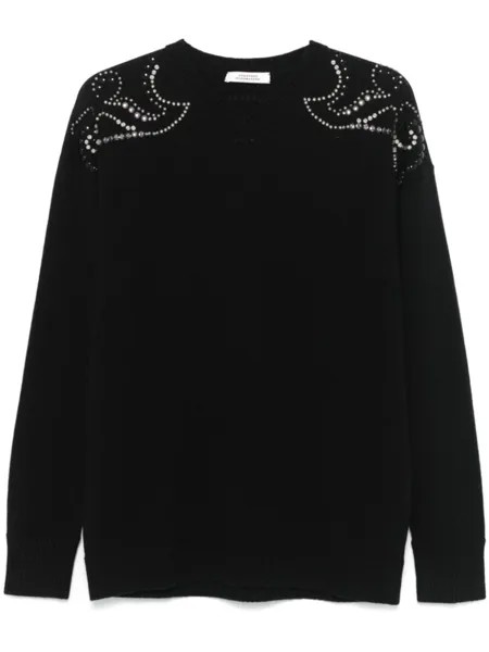 Dorothee Schumacher свитер Embellished Statements, черный