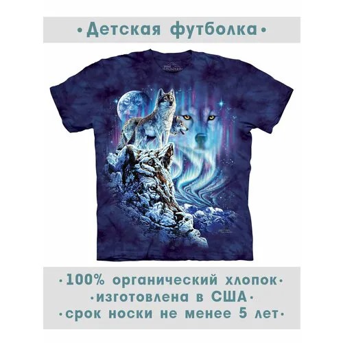 Футболка The Mountain, размер S-Y, фиолетовый