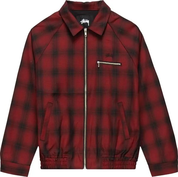 Куртка Stussy Shadow Plaid Bryan Jacket 'Plaid', разноцветный