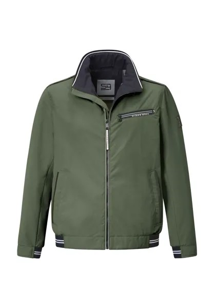 Стильный спортивный блузон современного кроя из водонепроницаемого 3K STARLIGHT S4 JACKETS, цвет Bottle Green