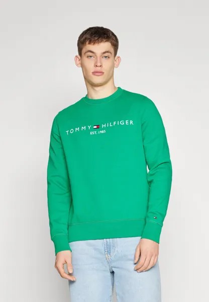 Толстовка Logo Sweatshirt Tommy Hilfiger, цвет olympic green