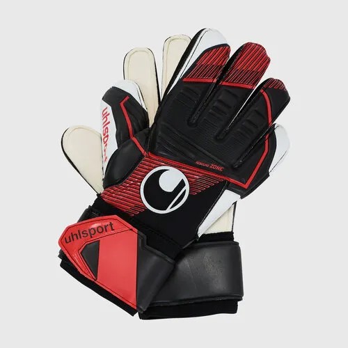 Вратарские перчатки Uhlsport, черный, красный