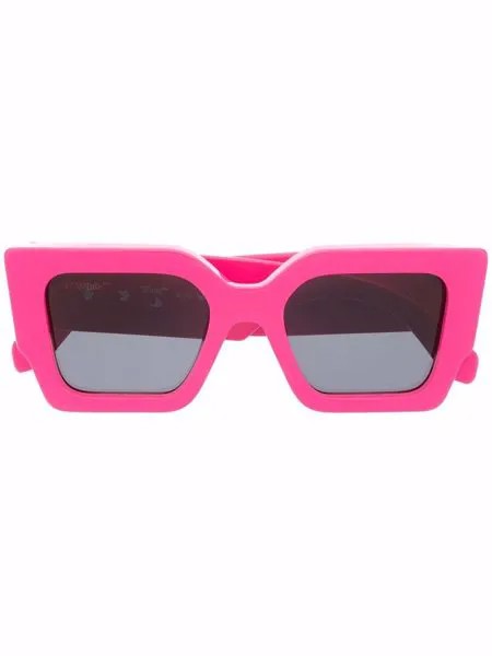 Off-White солнцезащитные очки Marfa в прямоугольной оправе