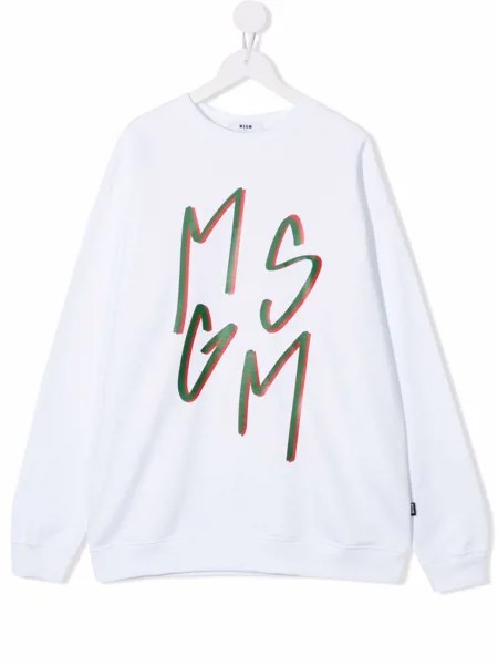MSGM Kids толстовка с логотипом