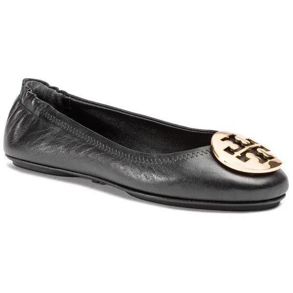 Балетки Tory Burch MinnieTravel Ballet, черный