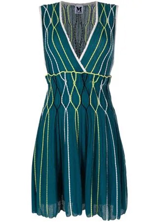 Missoni Pre-Owned платье без рукавов с контрастной вышивкой