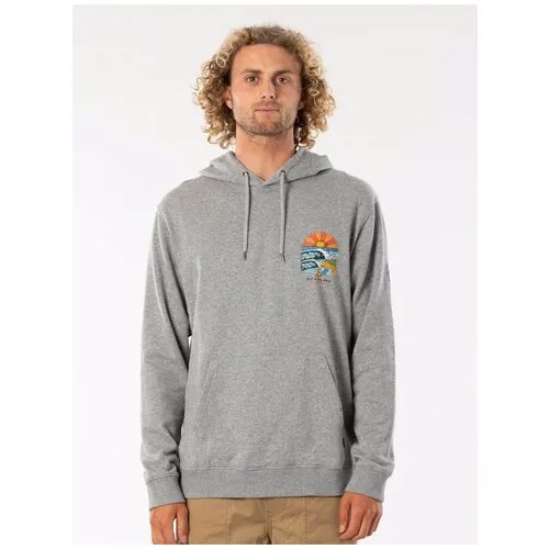 Худи Rip Curl BELLS HOOD, цвет GREY MARLE, размер S