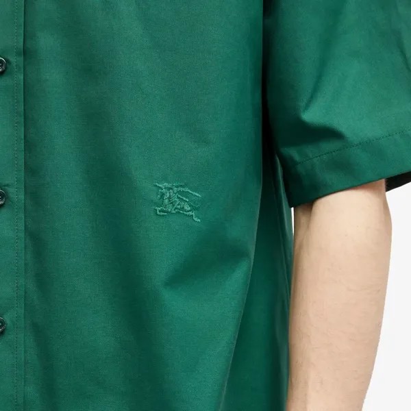 Burberry Рубашка с коротким рукавом с логотипом EKD, зеленый