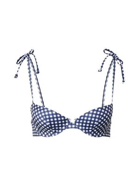 Бюстгальтер-балконет Верх бикини Hunkemöller, темно-синий