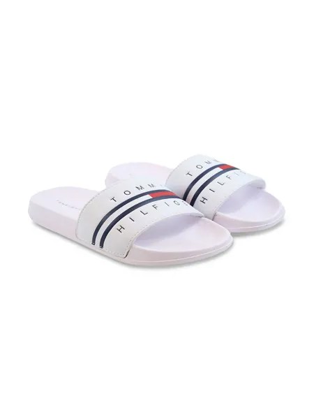 Tommy Hilfiger Junior шлепанцы с логотипом