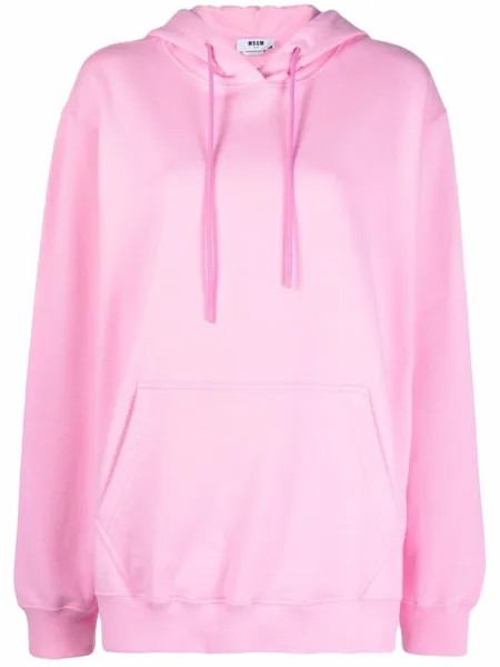 MSGM худи оверсайз, розовый