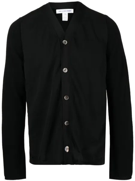 Comme Des Garçons Shirt кардиган на пуговицах, черный