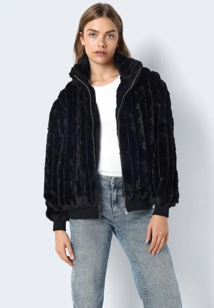 Куртка Noisy May NMZENA HIGH NECK, черный