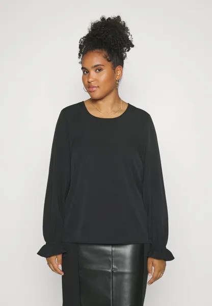 Блузка Vero Moda Curve VMCBIRD, черный