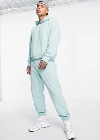 Бледно-зеленые джоггеры премиум-класса от комплекта adidas Originals-Зеленый цвет