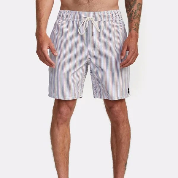 Шорты RVCA Perry Elastic Short White Multi 2022