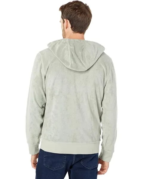 Худи Joe's Jeans Comfort Towel Terry Full Zip Hoodie, цвет Pistachio Frost