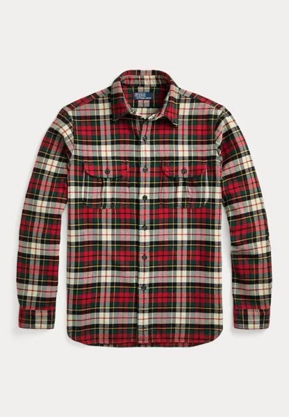 Рубашка CLASSIC FIT PLAID FLANNEL WORKSHIRT Ralph Lauren, разноцветный