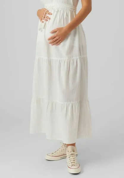 Длинная юбка Vero Moda, белый