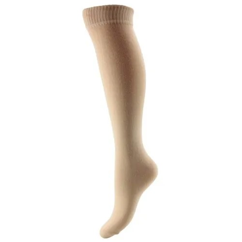 Гольфы Годовой запас носков, размер 36-41, бежевый