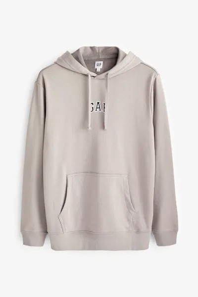 Худи с небольшим логотипом Gap, серый