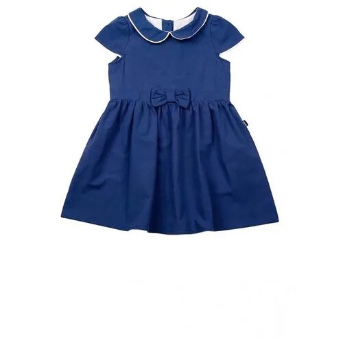 Платье для девочек Mini Maxi, модель 2745/, цвет синий, размер 110