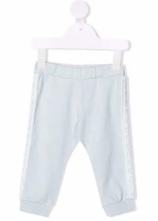 Fendi Kids спортивные брюки с логотипом FF