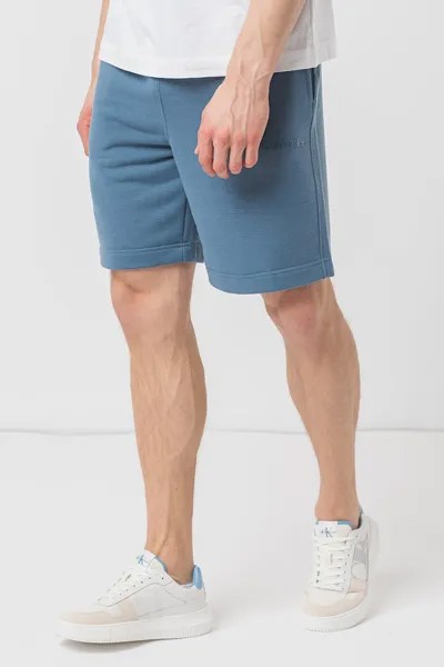 Спортивные шорты с логотипом Calvin Klein, синий