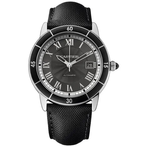 Наручные часы Cartier WSRN0003, серебряный, черный
