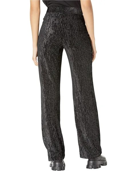 Брюки Juicy Couture Wale Velour Pants, цвет Liquorice