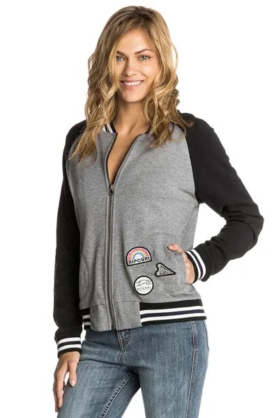 Бомбер RIP CURL Scenic Fleece Steel Marle