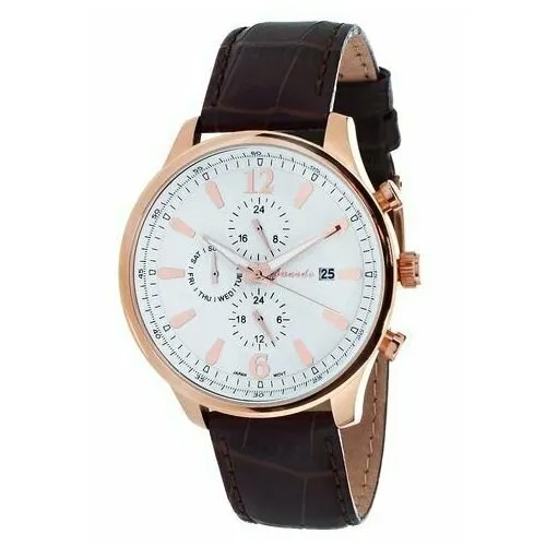 Наручные часы Guardo S01032-4, коричневый, белый