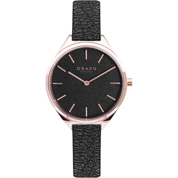 Наручные часы женские Obaku V257LHVNRB черные