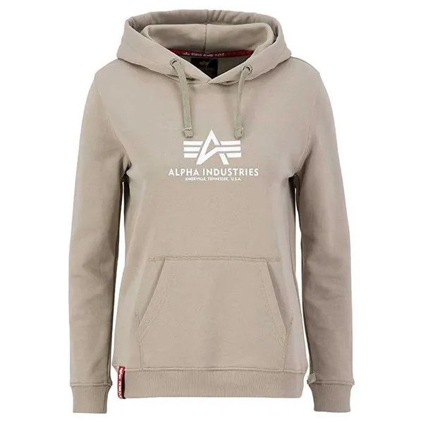 Худи Alpha Industries New Basic, бежевый