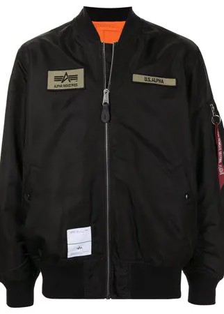 Alpha Industries двусторонний бомбер