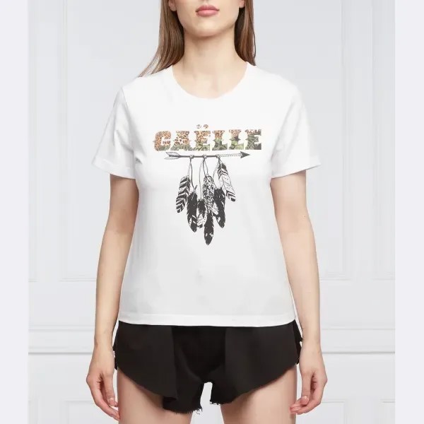 Футболка стандартного кроя Gaëlle Paris, белый