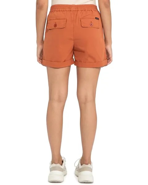 Шорты Sanctuary Trail Blazer Shorts in Stretch Cotton Poplin, цвет Earth