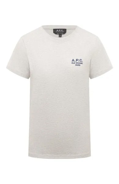 Хлопковая футболка A.P.C.