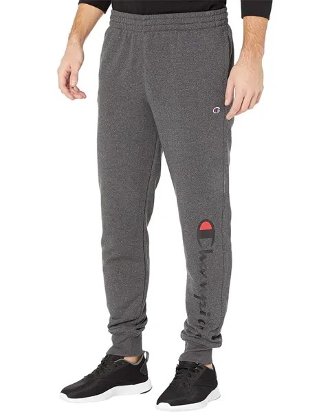 Джоггеры Champion Powerblend Graphic, цвет Granite Heather