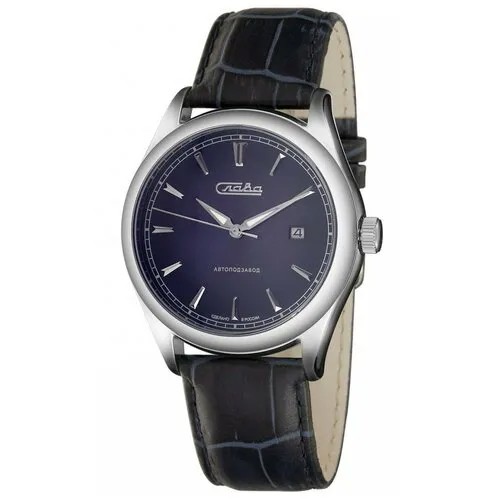 Наручные часы Слава Традиция 1860083/300-8215, синий, серебряный