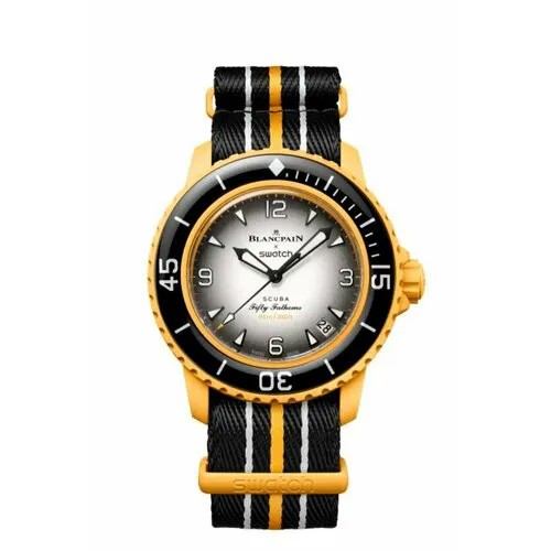Наручные часы swatch SO35P100, желтый